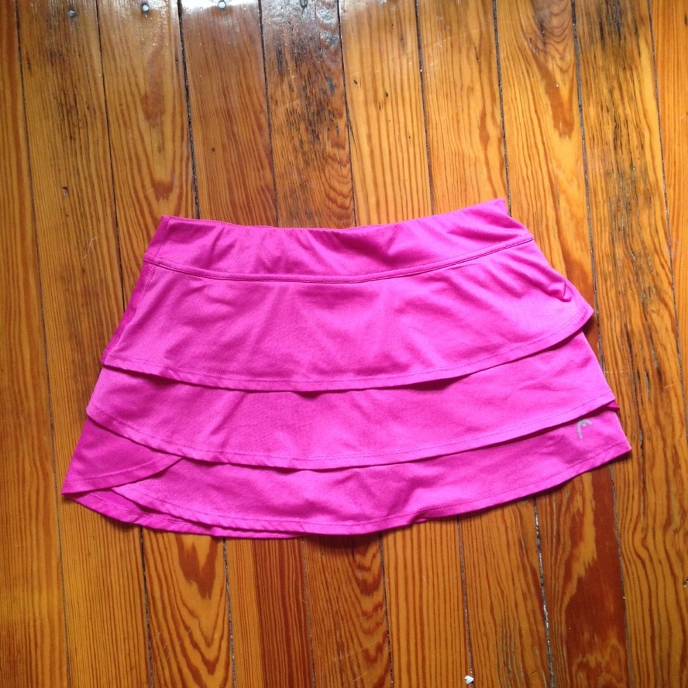 Head Pink Tennis/Athletic Skirt, Size Medium
